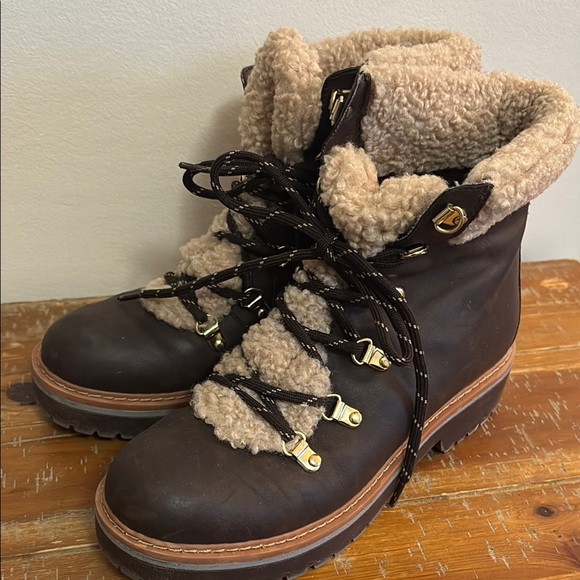Tommy Hilfiger Shoes - Tommy Hilfiger- Women's Brown‎ Shearling-Lined Boots
